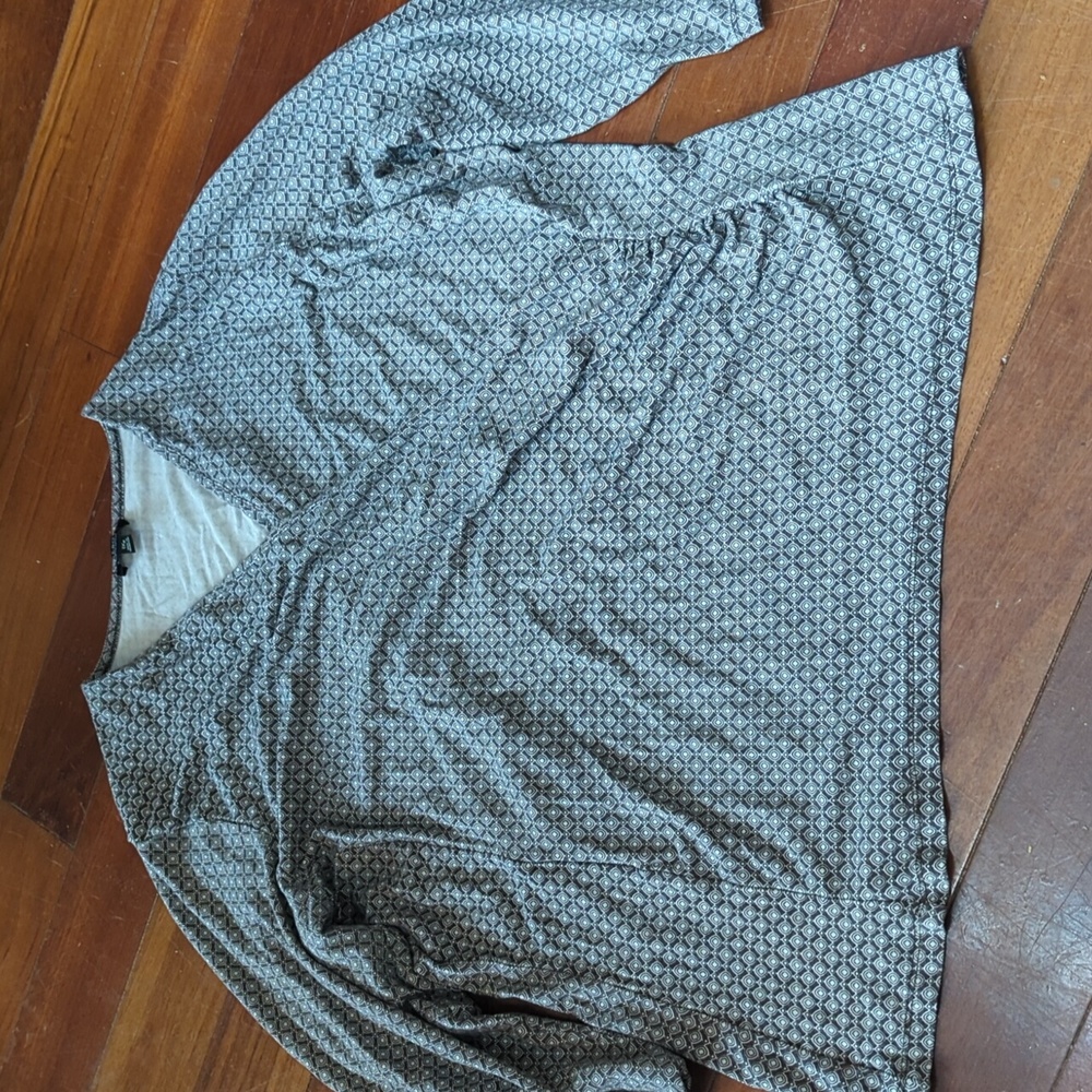 Talbot's Ballet wrap Rayon Blouse size 1x petite
